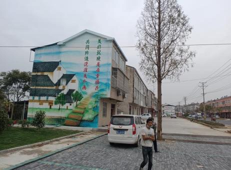 山阳墙绘的制作流程
