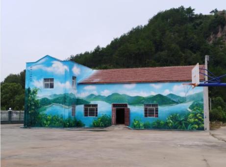 山阳彩绘墙绘一般制作的位置