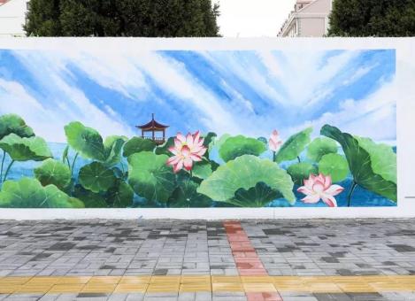 山阳墙绘施工材料制作工艺说明