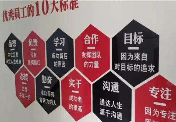 山阳公司文化墙的作用