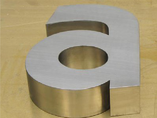 山阳不锈钢字制作介绍。