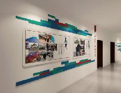 山阳企业文化墙用什么材料好？