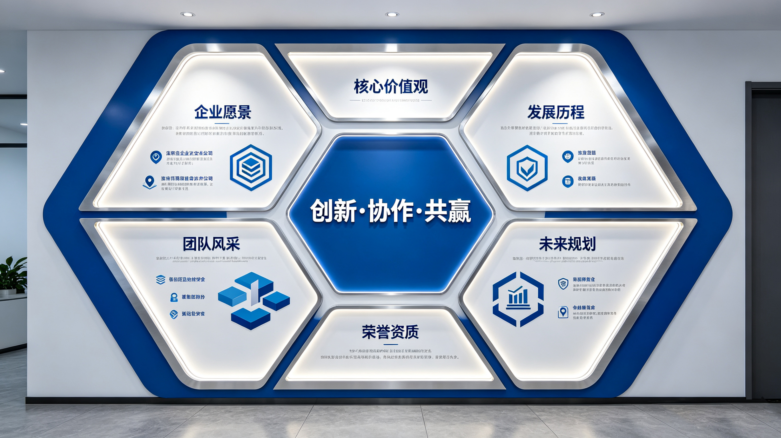 山阳企业文化墙六边形避坑指南（新手常犯5个错误）